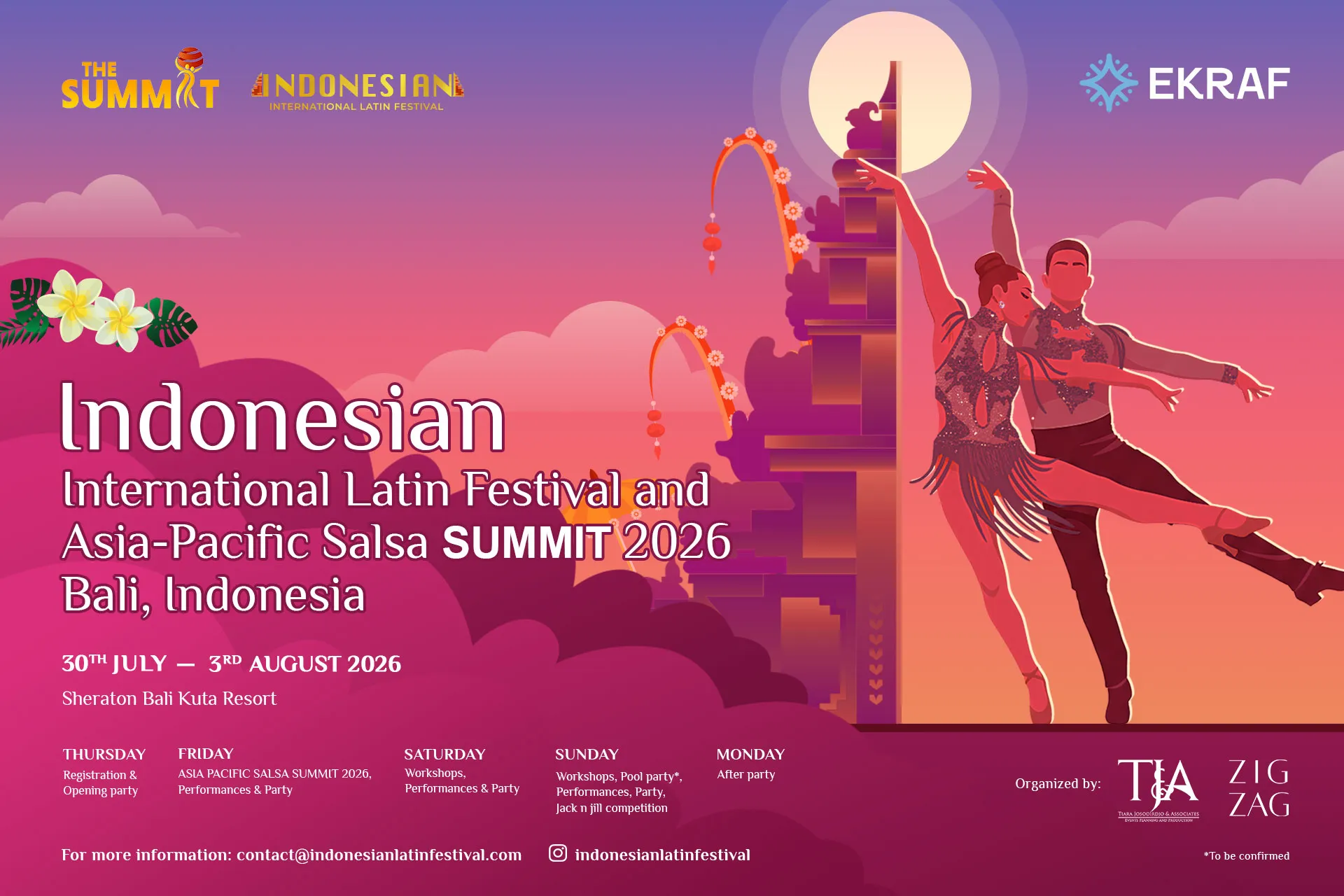 Indonesian International Latin Festival & Asia-Pacific Salsa Summit 2026 — Bali